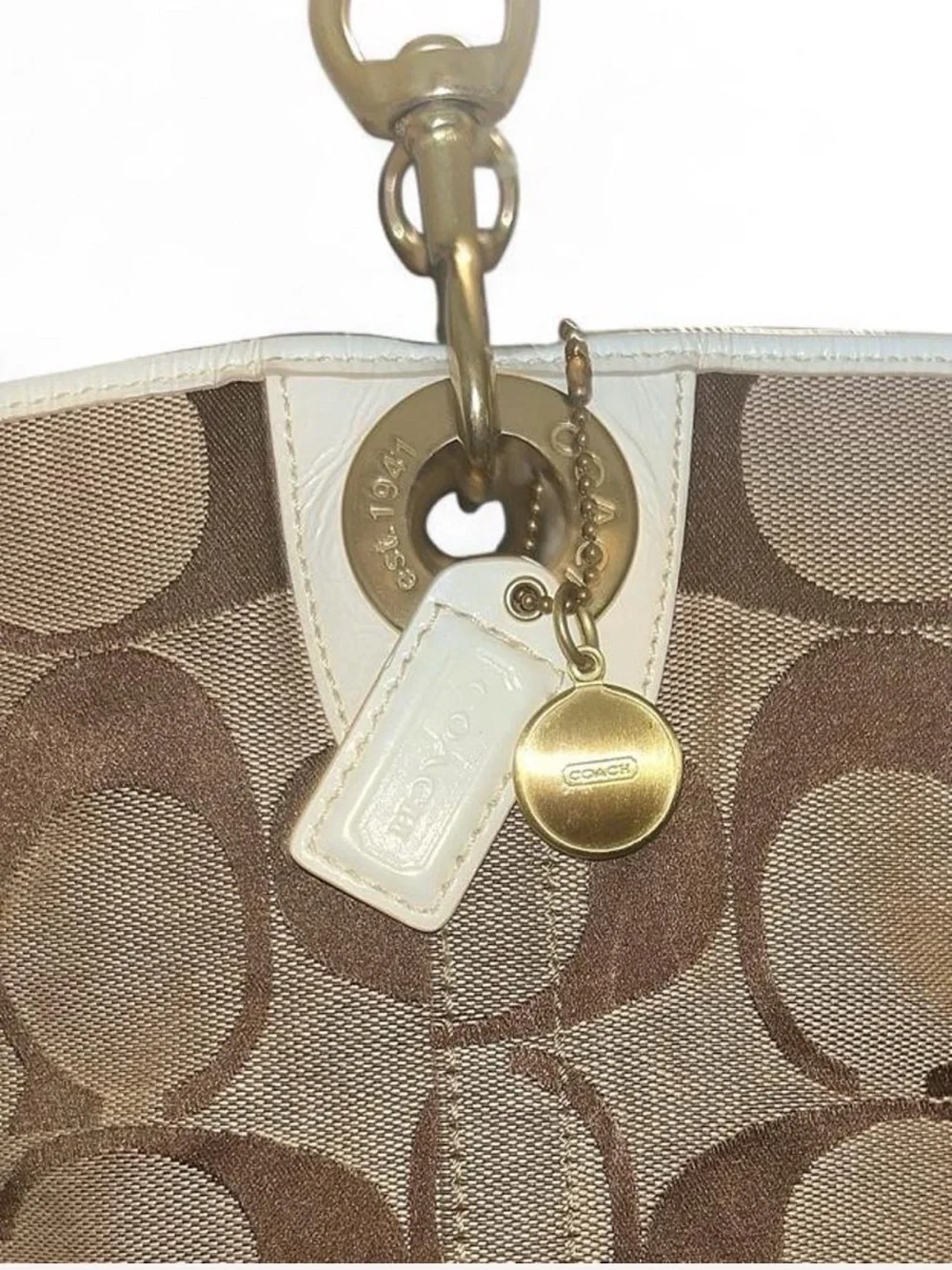 Rare Archival Y2K Coach Legacy Rainbow Stripe Set. Hobo Bag + Matching Wedges S7